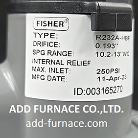 Fisher Loc 105 Type R232A-HBF